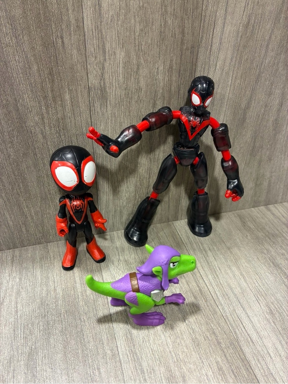 Marvel Spiderman Toy Lot of 3